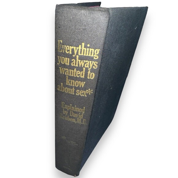 Everything You Always Wanted to Know About Sex Vintage Coffee Table Decor Book - Picture 4 of 10